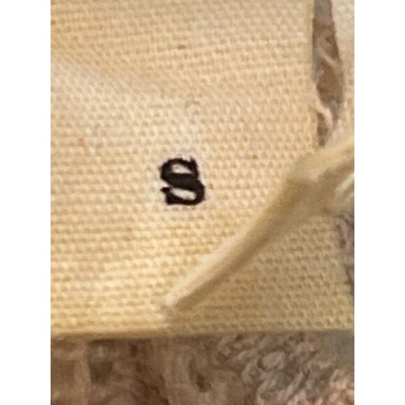 Anthropologie Meadow Rue Small Paisley Crochet Lace Peasant Top Blouse Green - Picture 4 of 10